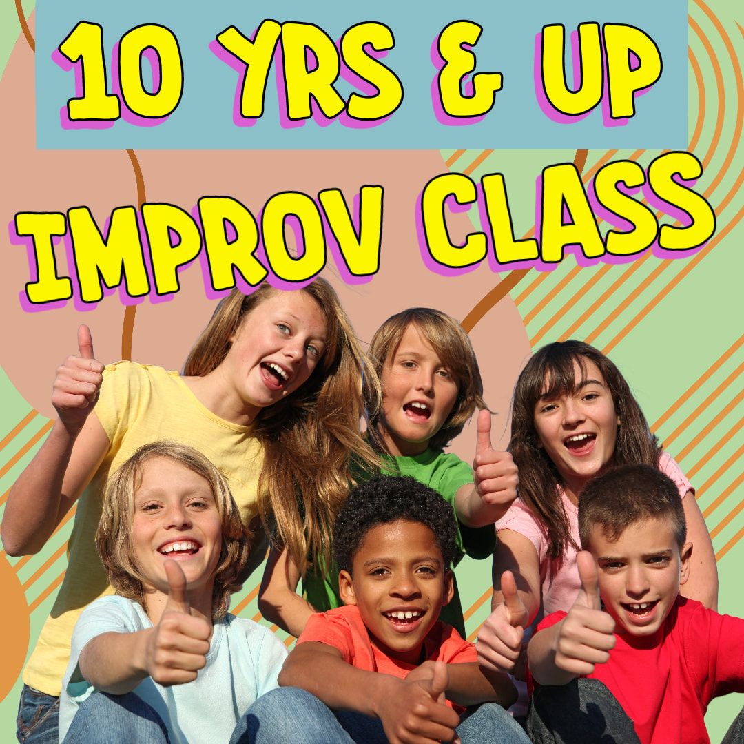 Kids 9-12 Improv Class Button